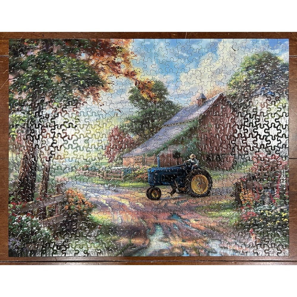 Thomas Kinkade Painter Of Light "Summer's Heritage" Jigsaw Puzzle 500 Piece